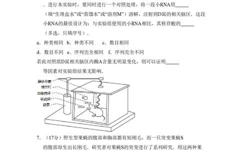 2015年高考生物试卷（北京）（空白卷）_生物历年高考真题_新&middot;PDF版2008-2025&middot;高考生物真题_生物（按省份分类）2008-2025_2008-2025&middot;（北京）生物高考真题
