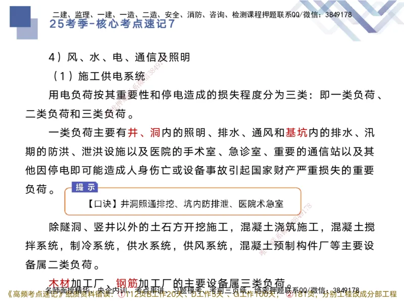 07.2025马丽娜-核心考点速记-水利实务7(1)_2026年一级建造师_2026年一建水利_2025年一建水利SVIP_02-基础精讲✿高端面授✿深度强化_26-水利《核心考点速记》马丽娜HX_讲义