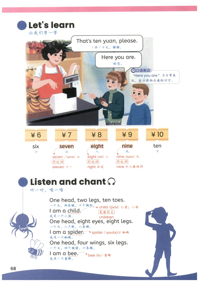 25秋英语课堂笔记人教pep版-3年级上册_25秋英语课堂笔记人教pep版-3年级上册