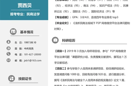 民商法学_26考研复试_10考研复试资料25_2025考研复试简历124款_按专业分类