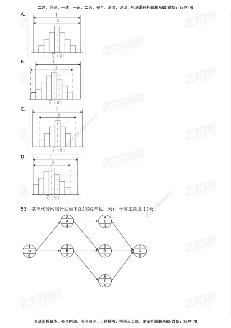 233-管理-模考大赛试卷4月真题演练_2026年一级建造师_2026年一建管理_2025年一建管理SVIP_01-精华文档✿电子教材✿历年真题_45-管理《模考大赛试卷+四色笔记》233