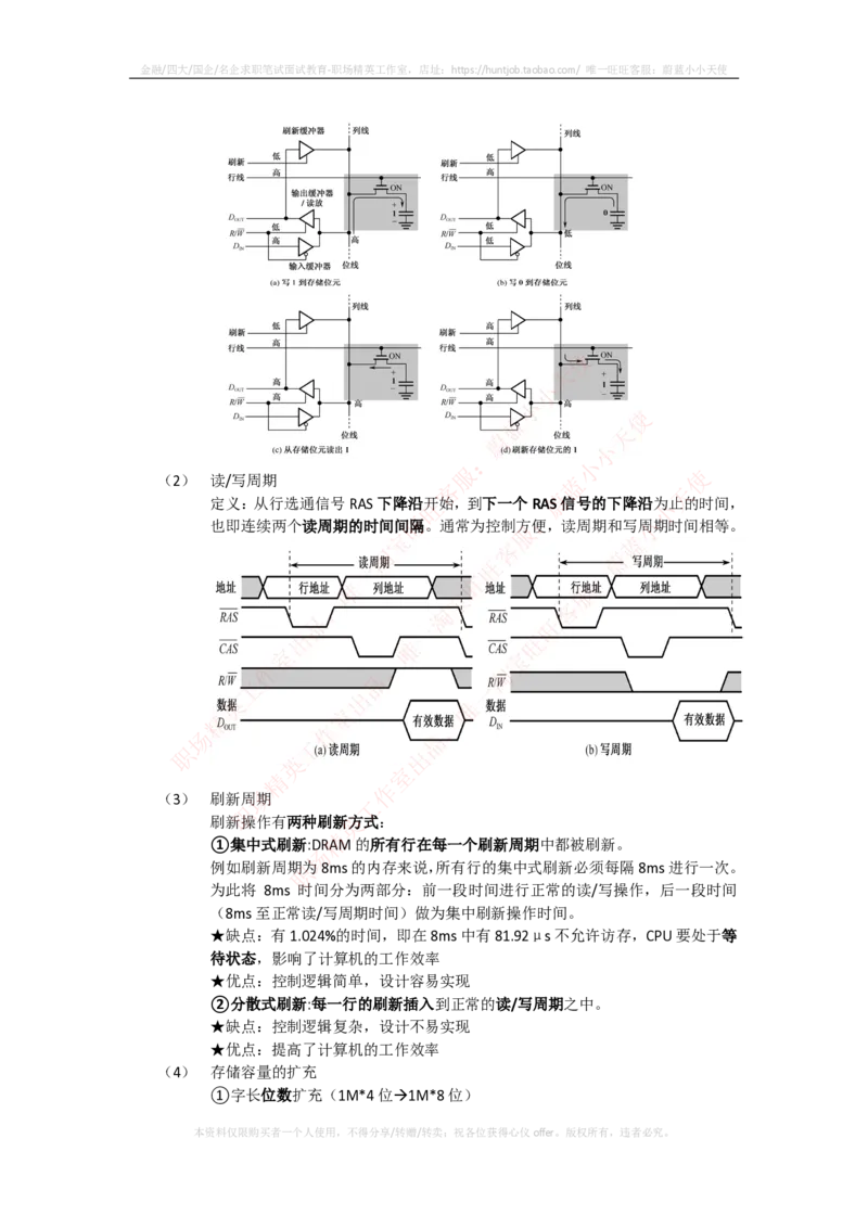 计算机类-计算机组成与体系结构总结_2025春招题库汇总_国企题库_国家能源_20230827_151217_2-国家能源集团2023招聘笔试完整知识点（专业知识部分）_计算机类