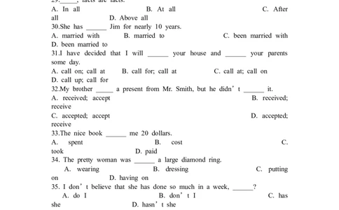 英语专项练习（八）_2025春招题库汇总_国企题库_中国烟草_3Yancao笔试专业完整知识点（仅需看本专业）_3.7英语_1.英语部分专项训练