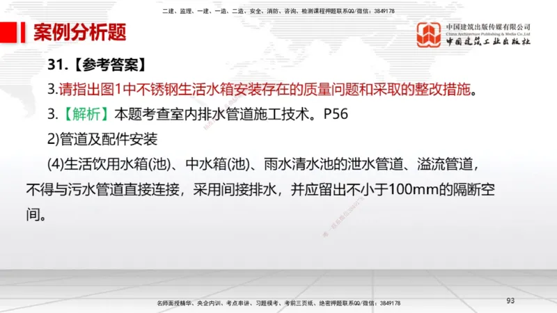 2025一建《机电》考前小灶直播课（卷二）2_2026年一级建造师_2026年一建机电_2025年一建机电SVIP_04-冲刺串讲✿考点强化✿小灶集训_75-机电《考前小灶直播》闫娜JGS_讲义