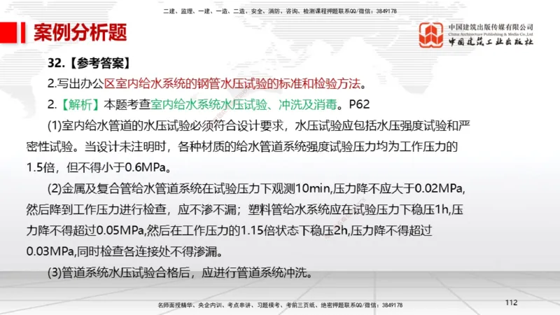 2025一建《机电》考前小灶直播课（卷二）2_2026年一级建造师_2026年一建机电_2025年一建机电SVIP_04-冲刺串讲✿考点强化✿小灶集训_75-机电《考前小灶直播》闫娜JGS_讲义