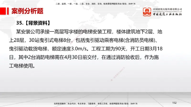 2025一建《机电》考前小灶直播课（卷二）2_2026年一级建造师_2026年一建机电_2025年一建机电SVIP_04-冲刺串讲✿考点强化✿小灶集训_75-机电《考前小灶直播》闫娜JGS_讲义