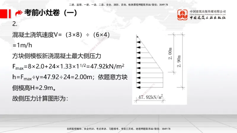 2025一建《港航》考前小灶直播课卷一（下）_2026年一级建造师_2026年一建港航_2025年一建港航SVIP_04-冲刺串讲✿考点强化✿小灶集训_13-港航《考前小灶直播》陈冬铭JGS_讲义