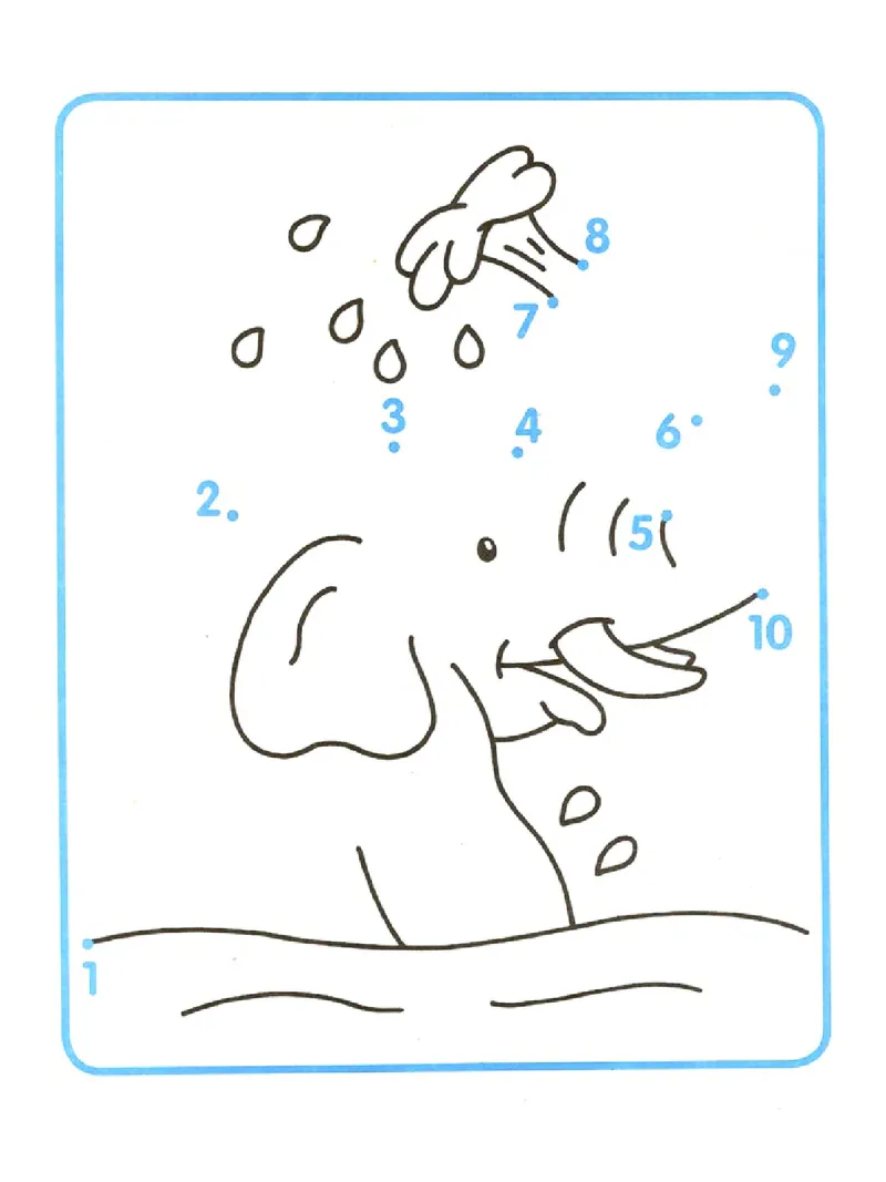 2352数字连线(1)_幼小语数英专项资料_幼小数学专项