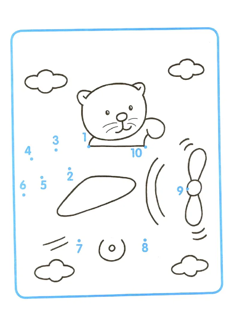 2352数字连线(1)_幼小语数英专项资料_幼小数学专项