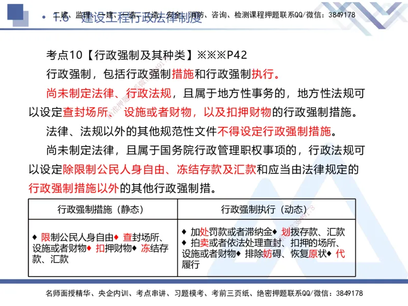 01.2025刘颖-考前强化直播-法规1_2026年一级建造师_2026年一建法规_2025年一建法规SVIP_04-冲刺串讲✿考点强化✿小灶集训_29-法规《考前强化直播》刘颖HX_讲义