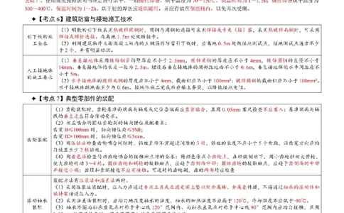 2025年一级建造师《机电工程管理与实务》考前三页纸_2026年一级建造师_2026年一建机电_2025年一建机电SVIP_05-考前密训✿央企特训✿机构普押_08-机电《央企内部3页纸》SMR推荐