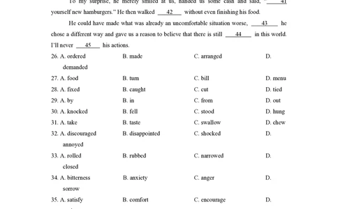 2013年高考英语试卷（陕西）（解析卷）_英语历年高考真题_新&middot;PDF版2008-2025&middot;高考英语真题_英语（按年份分类）2008-2025_2013&middot;高考英语真题