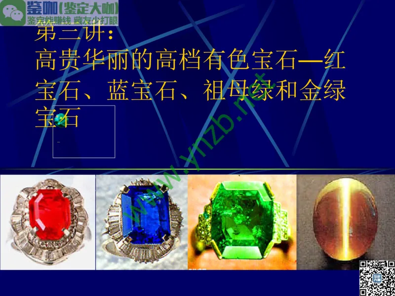 第3讲：高贵华丽的高档色石：红、蓝宝石、祖母绿和金绿宝石_X018-玉石珠宝鉴定教程最新合集_3、珠宝玉石鉴赏学习资料合集_珠宝玉石大学培训讲座教材