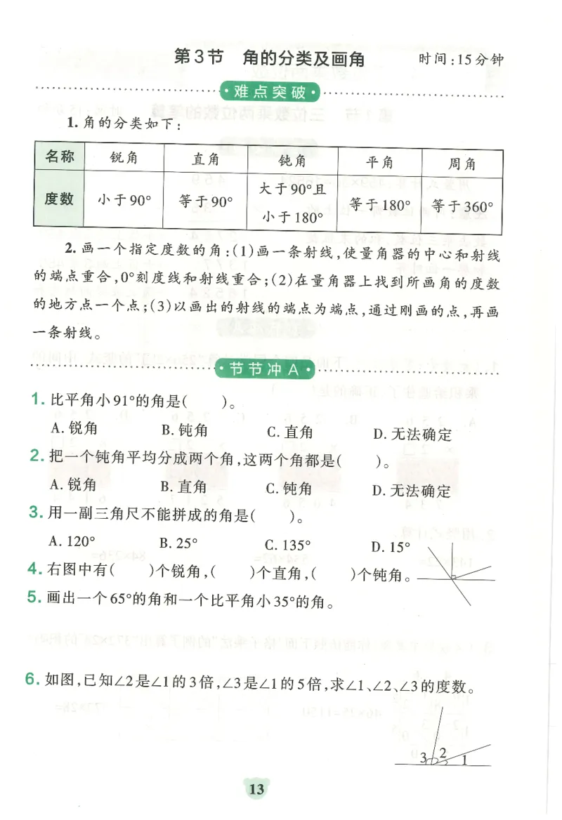25秋《学霸冲A卷》4年级上册数学人教版提优训练_25秋《小学学霸冲A卷》数学人教版1-6_25秋《小学学霸冲A卷》数学RJ4上
