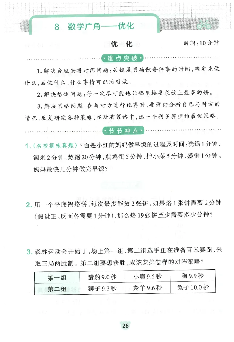 25秋《学霸冲A卷》4年级上册数学人教版提优训练_25秋《小学学霸冲A卷》数学人教版1-6_25秋《小学学霸冲A卷》数学RJ4上