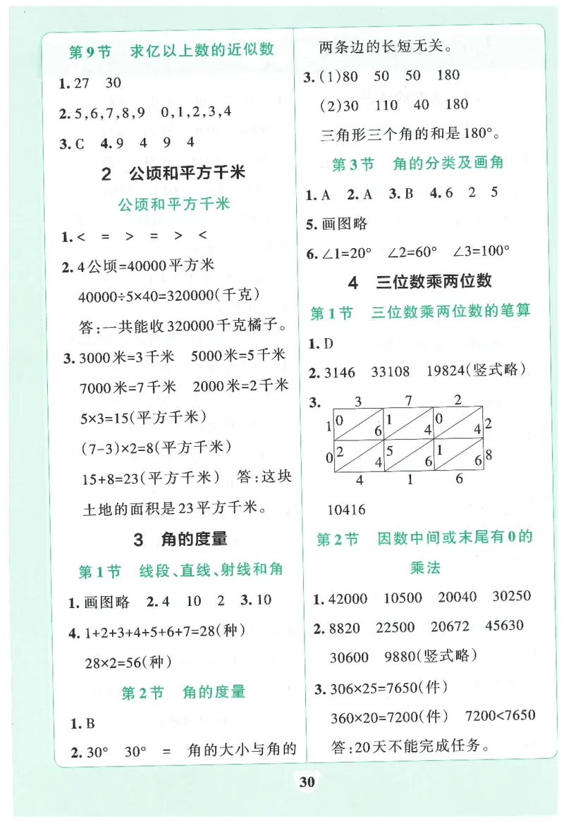 25秋《学霸冲A卷》4年级上册数学人教版提优训练_25秋《小学学霸冲A卷》数学人教版1-6_25秋《小学学霸冲A卷》数学RJ4上
