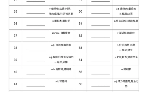 2025秋人教版八年级上册英语U6中译英单词默写_初中英语新版_最新人教版英语八年级上册_新版_初中英语8上新更新第三套可选择_10单词默写+字帖_单词表