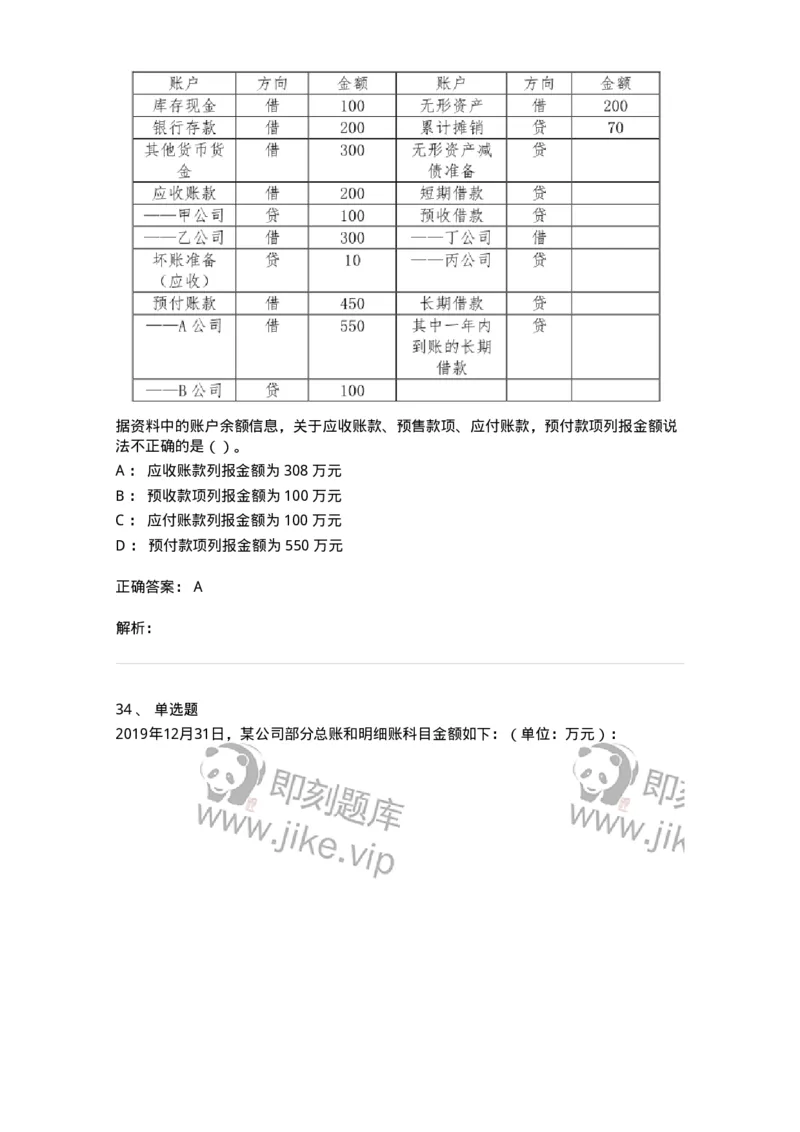 0-2020年军队文职招聘考试《会计学》真题-325713_军队文职(1)_01.军队文职真题-专业课_（全）版本一（历年真题+章节练习+模拟题）_会计学(军队文职)_历年真题_题目+解析
