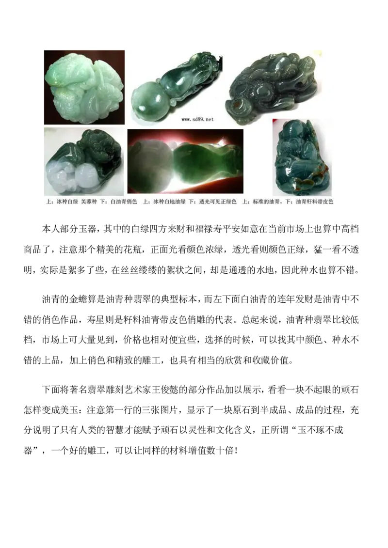 翡翠图谱_X018-玉石珠宝鉴定教程最新合集_8、玉石翡翠鉴定与投资电子资料