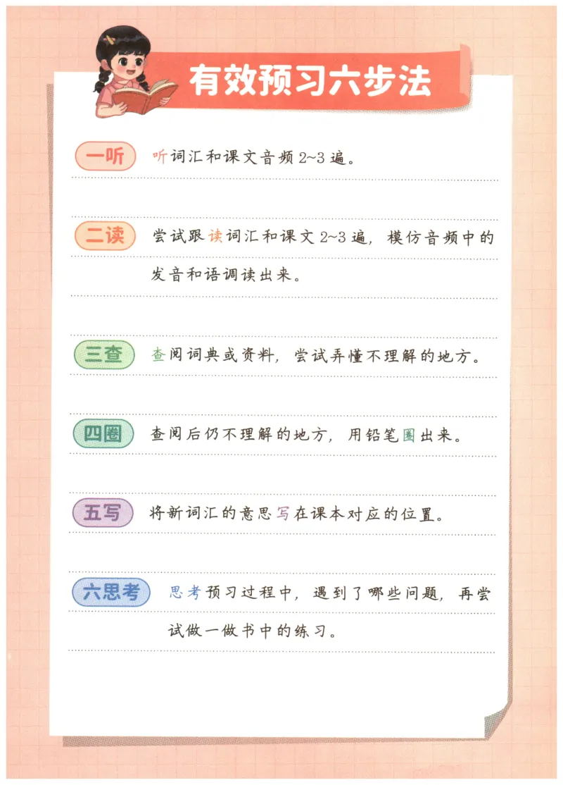 25秋英语课堂笔记人教pep版-5年级上册-预习复习单_25秋英语课堂笔记人教pep版-5年级上册