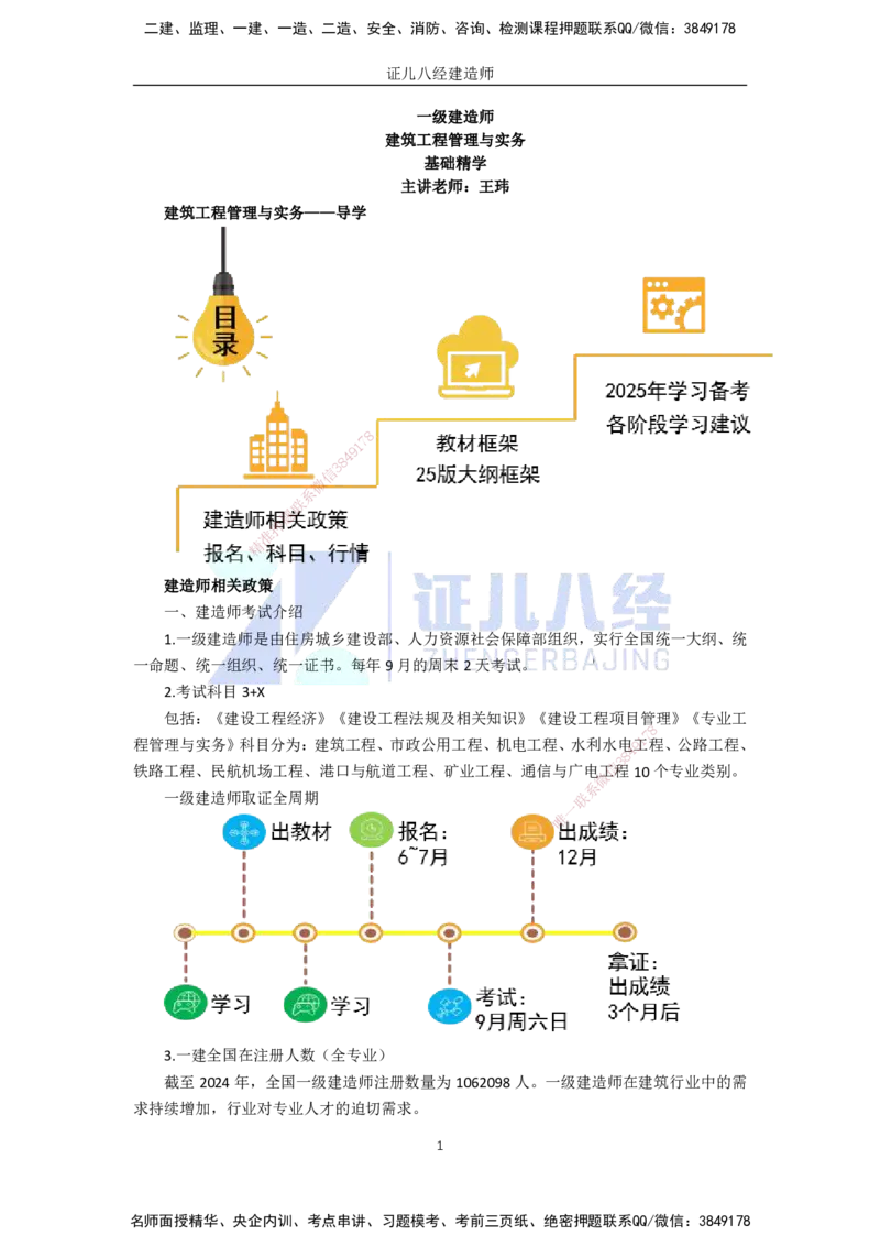 01-导学_2026年一级建造师_2026年一建建筑_2025年一建建筑SVIP_02-基础精讲✿高端面授✿深度强化_29-建筑《基础精学课》王玮ZBJ推荐_讲义
