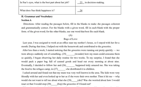 2016年高考英语试卷（上海）（秋考）（空白卷）_英语历年高考真题_新&middot;Word版2008-2025&middot;高考英语真题_英语（按年份分类）2008-2025_2016&middot;高考英语真题