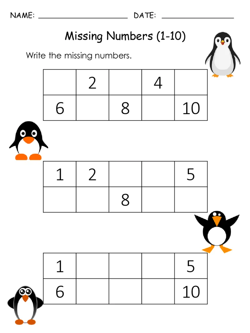 1-100丢失的数字专题素材包1_幼小语数英专项资料_幼小数学专项