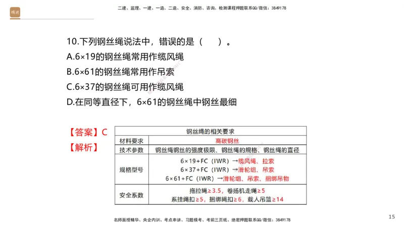 01.2025石莉-案例速通-机电实务1（带练）_2026年一级建造师_2026年一建机电_2025年一建机电SVIP_04-冲刺串讲✿考点强化✿小灶集训_07-机电《案例速通带练》石莉HX_讲义