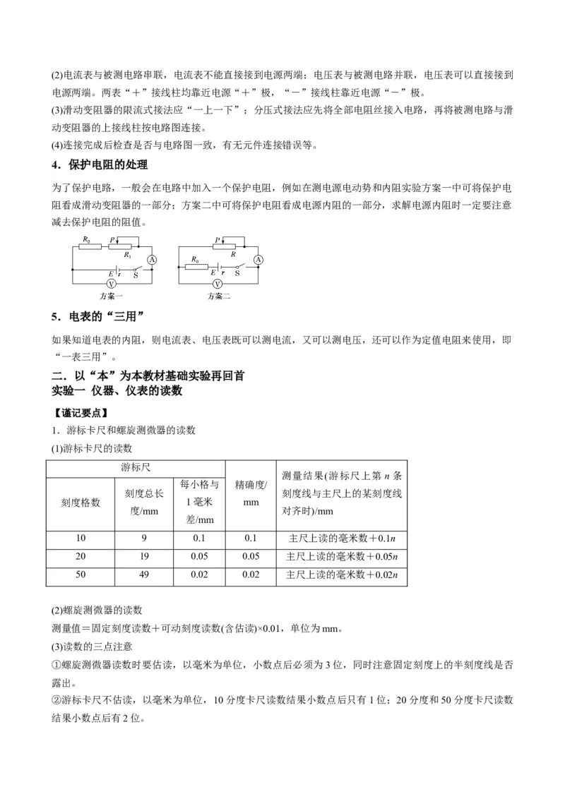 专题03电学实验通性通法讲解（原卷版）_2025高中物理模型方法技巧高三复习专题练习讲义_高考物理备考技巧