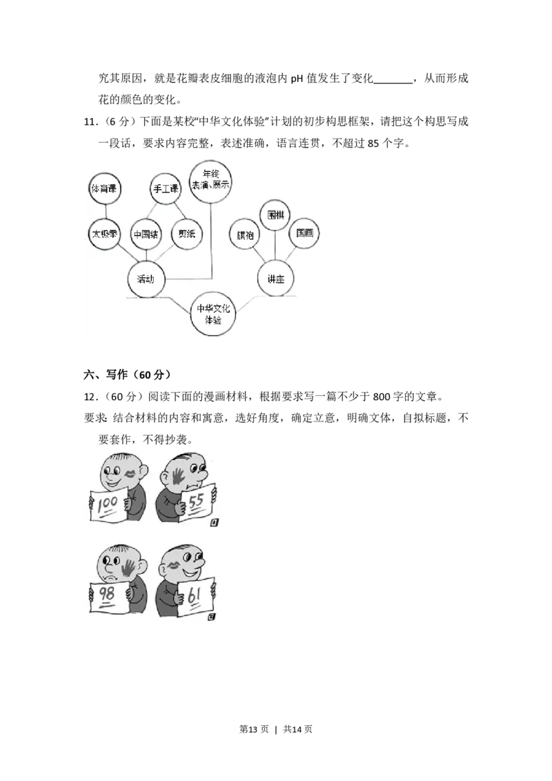 2016年高考语文试卷（新课标Ⅰ卷）（空白卷）_语文历年高考真题_新&middot;PDF版2008-2025&middot;高考语文真题_语文（按年份分类）2008-2025_2016&middot;语文高考真题