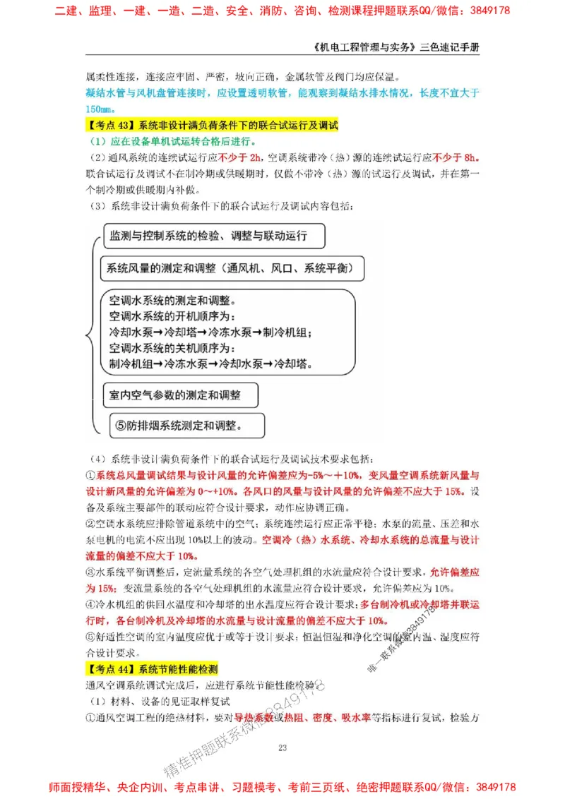 2025年一级建造师《机电工程管理与实务》三色速记手册_2026年一级建造师_2026年一建机电_2025年一建机电SVIP_01-精华文档✿电子教材✿历年真题_29-机电《三色速记手册》SMR推荐
