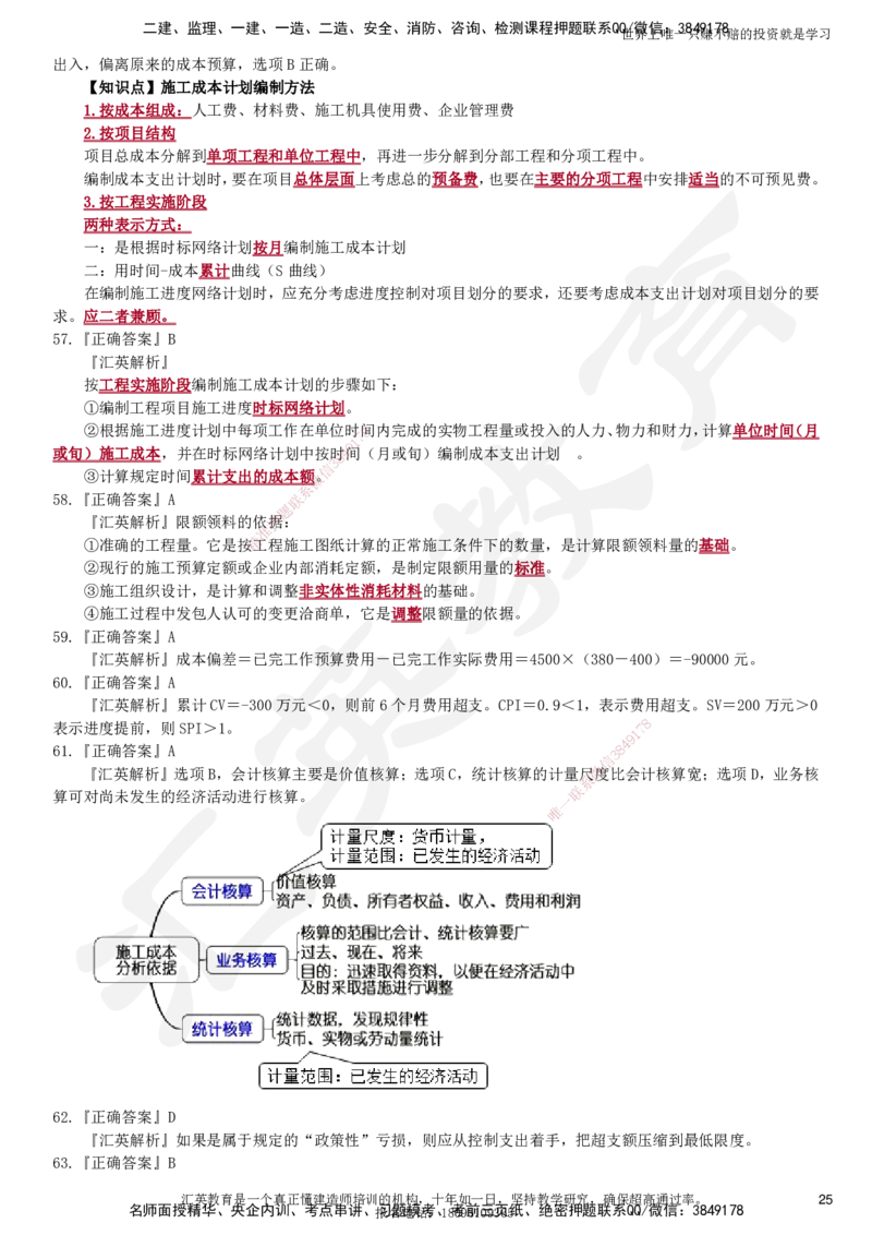 2025一建《管理》押题卷（二）_2026年一级建造师_2026年一建管理_2025年一建管理SVIP_05-考前密训✿央企特训✿机构普押_17-管理《考前模考卷》HY