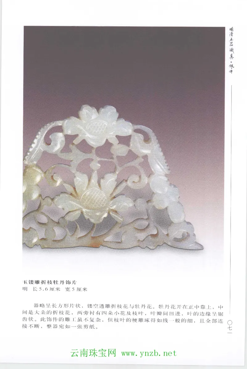 明清玉器识真&middot;佩件1_X018-玉石珠宝鉴定教程最新合集_5、玉石鉴定专题全套课程_玉石电子书_玉石电子书