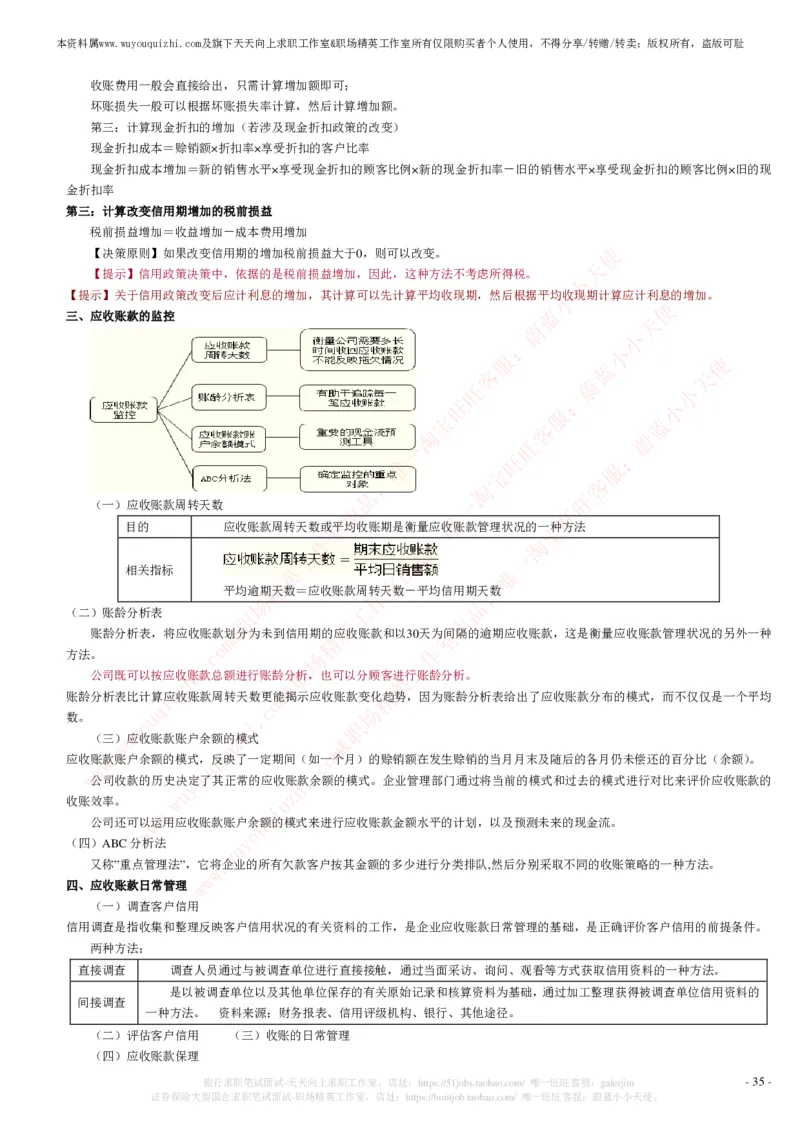 财务会计类之财务管理知识考点讲义归纳总结_2025春招题库汇总_十大行测题库_2023年十大热门题库更新中_03、赛码汇总_2024腾讯7月更新_赠送历年腾讯笔试