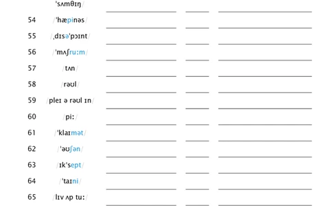 2025秋人教版八年级上册英语U4音标默单词单词默写_初中英语新版_最新人教版英语八年级上册_新版_初中英语8上新更新第三套可选择_10单词默写+字帖_单词表