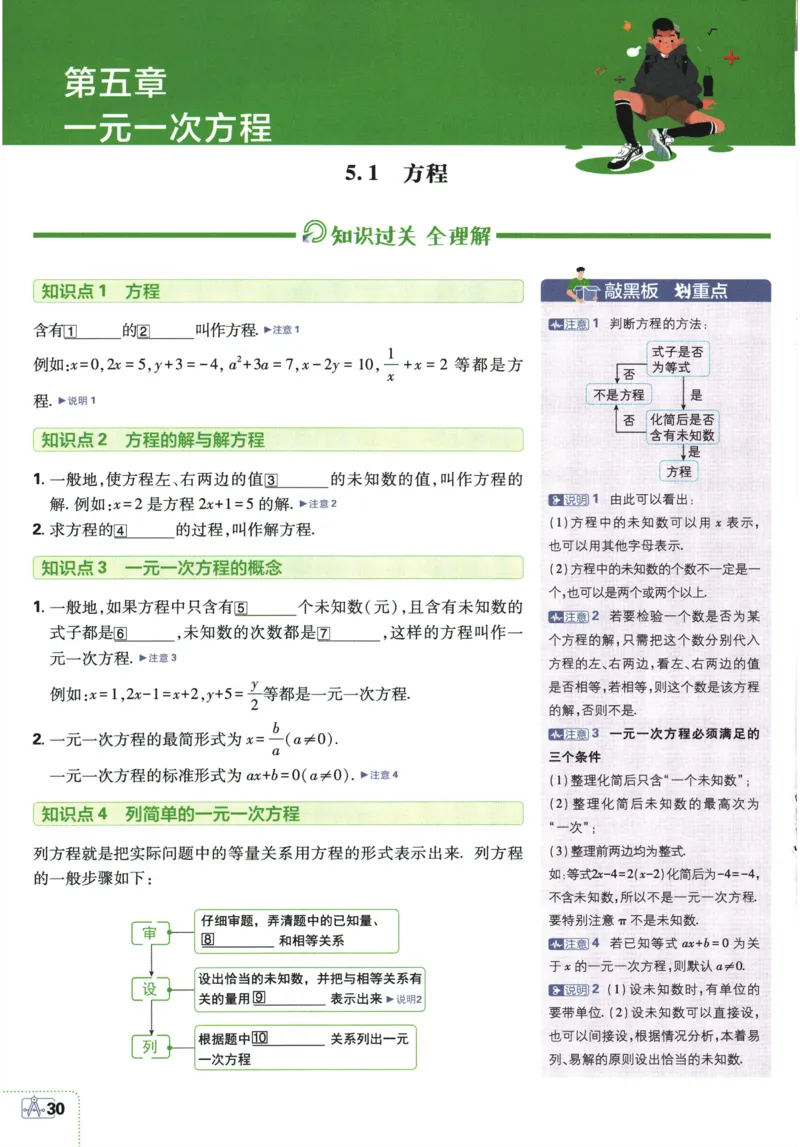 2026《初中必刷题》数学(RJ)7上狂K重点_2026《初中必刷题》全科多版本_2025秋_2026版初中《必刷题》7年级上册（7科全）（多版本合集）_2026版初中《必刷题》7年级上册（数学）（人教）
