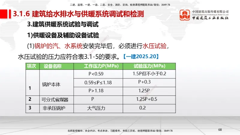 06节3.1建筑给水排水与供暖工程施工技术2（01.04）_2026年一级建造师_2026年一建机电_2026年一建机电SVIP_2026一建机电SVIP_02-基础精讲✿高端面授✿深度强化_讲义