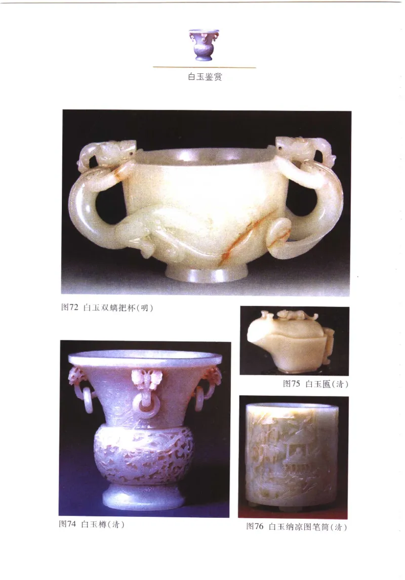 白玉鉴赏__X018-玉石珠宝鉴定教程最新合集_5、玉石鉴定专题全套课程_玉石电子书_玉石电子书