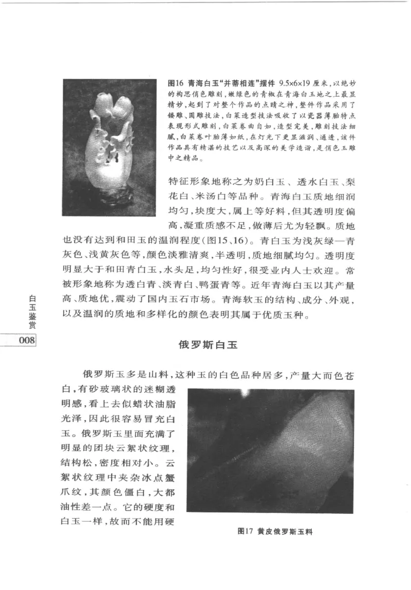 白玉鉴赏__X018-玉石珠宝鉴定教程最新合集_5、玉石鉴定专题全套课程_玉石电子书_玉石电子书