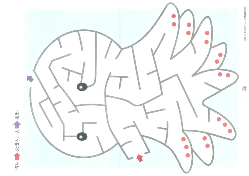 3-5欢乐迷宫_幼小语数英专项资料_幼小语文专项