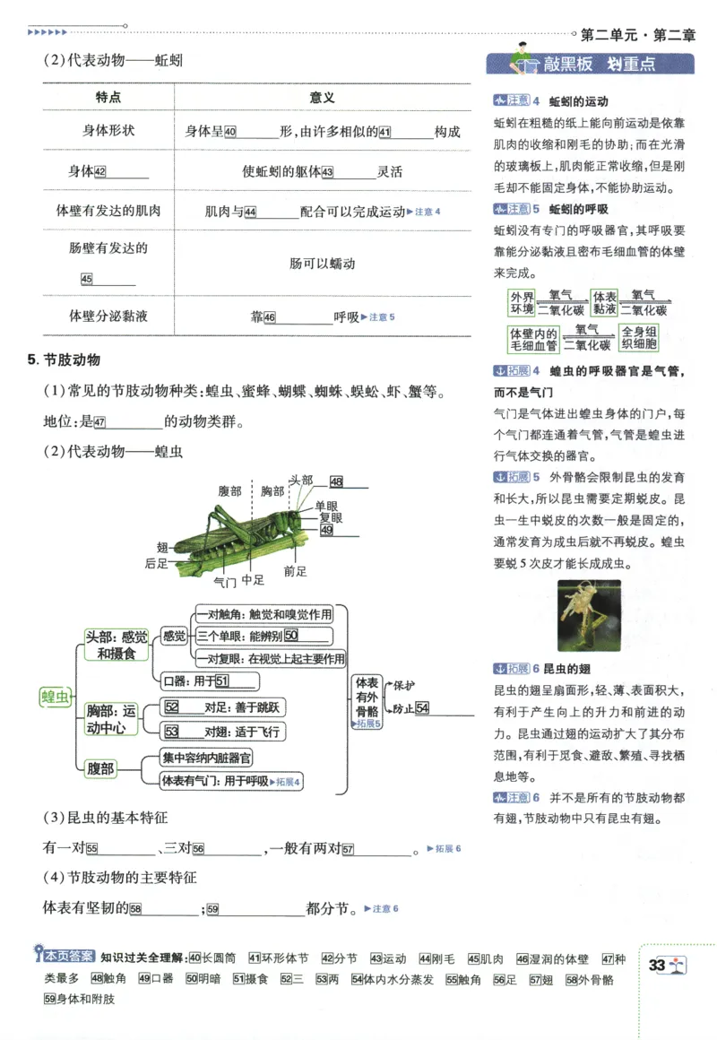 2026版《初中必刷题》生物RJ7上狂K重点_A007初中必刷合集2_A039初中必刷题合集_7上_2026版《初中必刷题》生物RJ7上