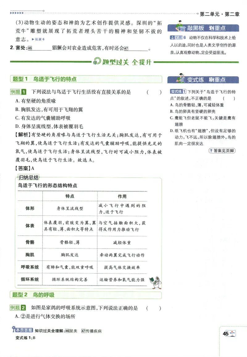 2026版《初中必刷题》生物RJ7上狂K重点_A007初中必刷合集2_A039初中必刷题合集_7上_2026版《初中必刷题》生物RJ7上
