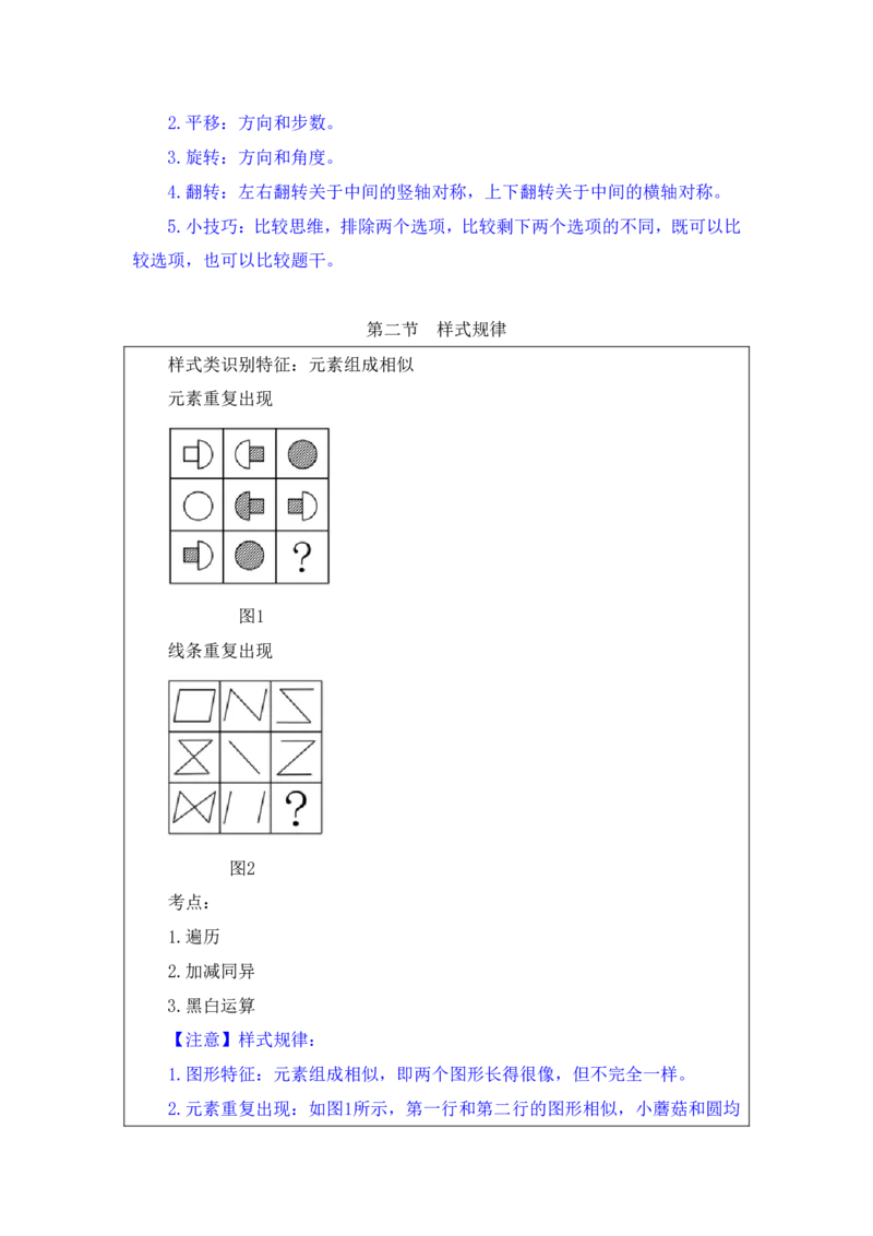行测高分讲义笔记判断推理重点必看_三桶油_中海油_2-中海油招聘考试-通用能力_判断推理模块知识点讲义+题库_强化训练判断推理题库（含解析）