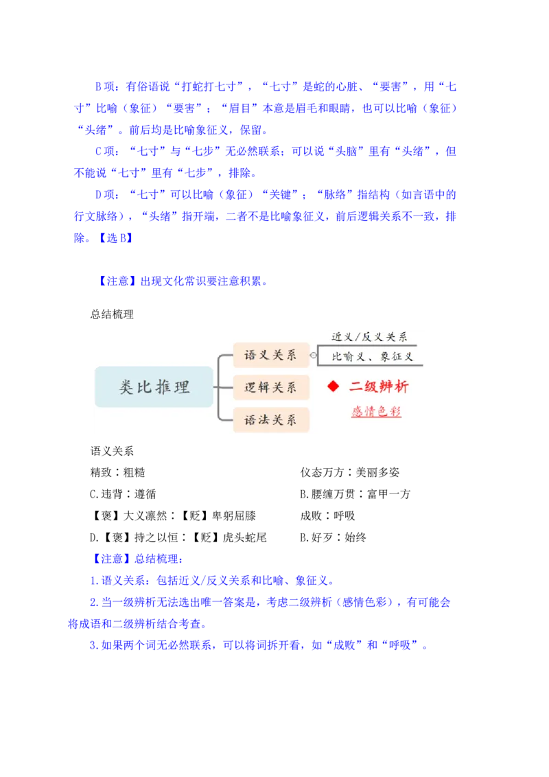 行测高分讲义笔记判断推理重点必看_三桶油_中海油_2-中海油招聘考试-通用能力_判断推理模块知识点讲义+题库_强化训练判断推理题库（含解析）