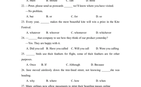 2017年高考英语试卷（北京）（空白卷）_英语历年高考真题_新&middot;Word版2008-2025&middot;高考英语真题_英语（按年份分类）2008-2025_2017&middot;高考英语真题