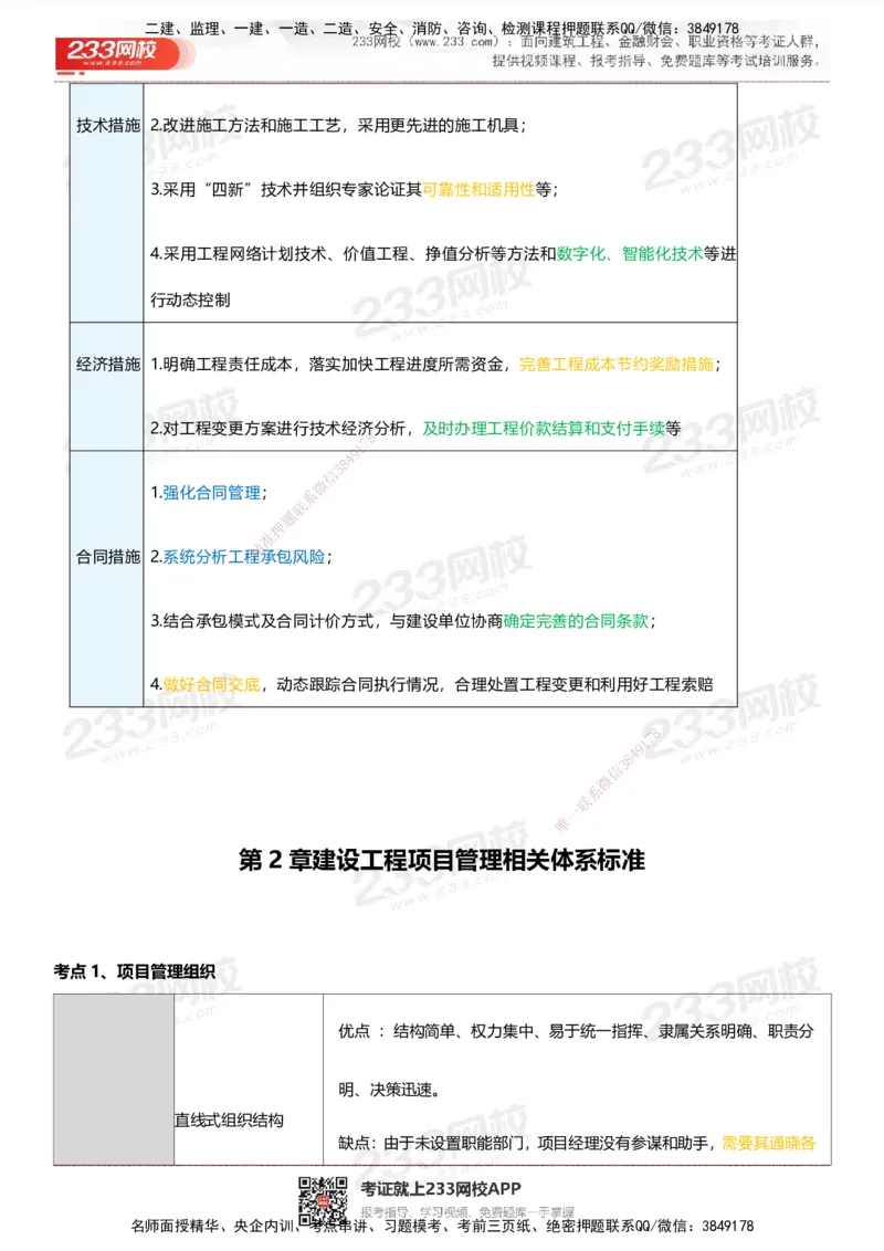 233-管理-四色笔记_2026年一级建造师_2026年一建管理_2025年一建管理SVIP_01-精华文档✿电子教材✿历年真题_45-管理《模考大赛试卷+四色笔记》233
