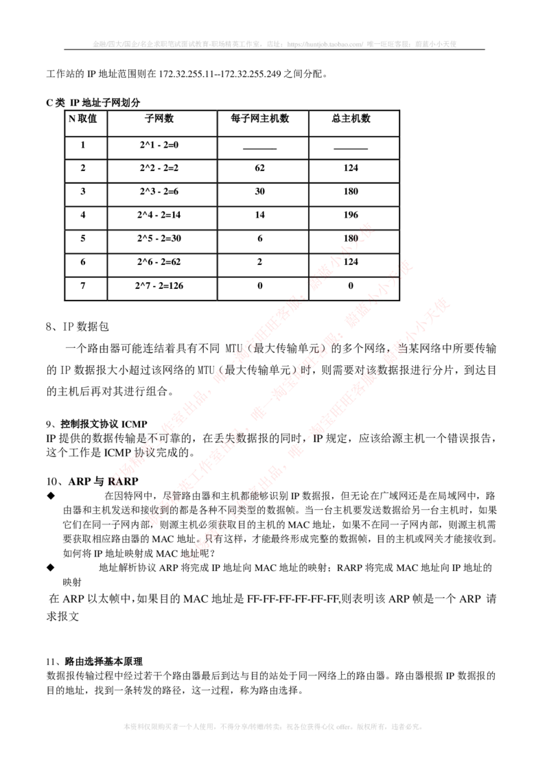 通信类-计算机网络重要知识点_2025春招题库汇总_国企题库_中国烟草_3Yancao笔试专业完整知识点（仅需看本专业）_3.14通信类