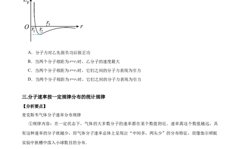 专题08热学中的图像（原卷版）_2025高中物理模型方法技巧高三复习专题练习讲义_高考物理图像与方法