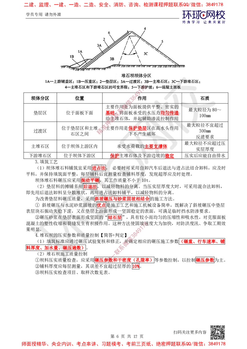 06.2025一建水利案例特训-第6讲-土石坝与堤防工程_2026年一级建造师_2026年一建水利_2025年一建水利SVIP_04-冲刺串讲✿考点强化✿小灶集训_07-水利《案例特训班》赵珊珊HQ