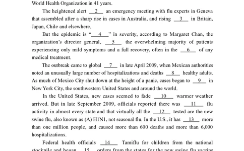 2010年考研英语二真题（可复制搜索查词）(1)_❤️2.2010-2024年考研英语二真题及解析_01、真题部分